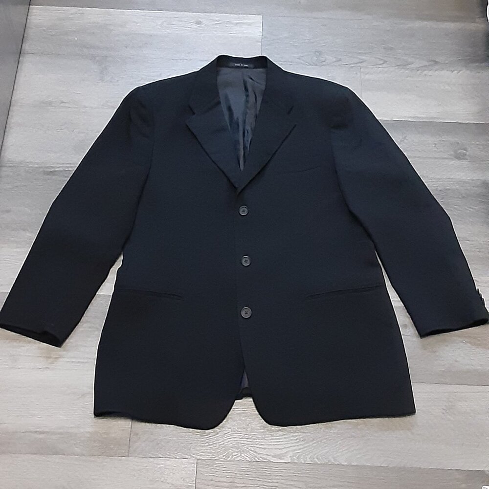 Emporio Armani Wool Suit Jacket